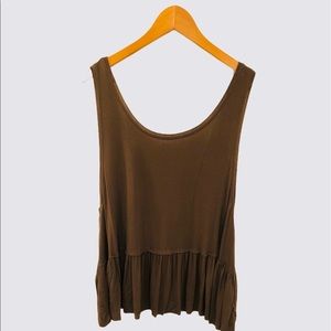 NWOT Breezy Green Tank